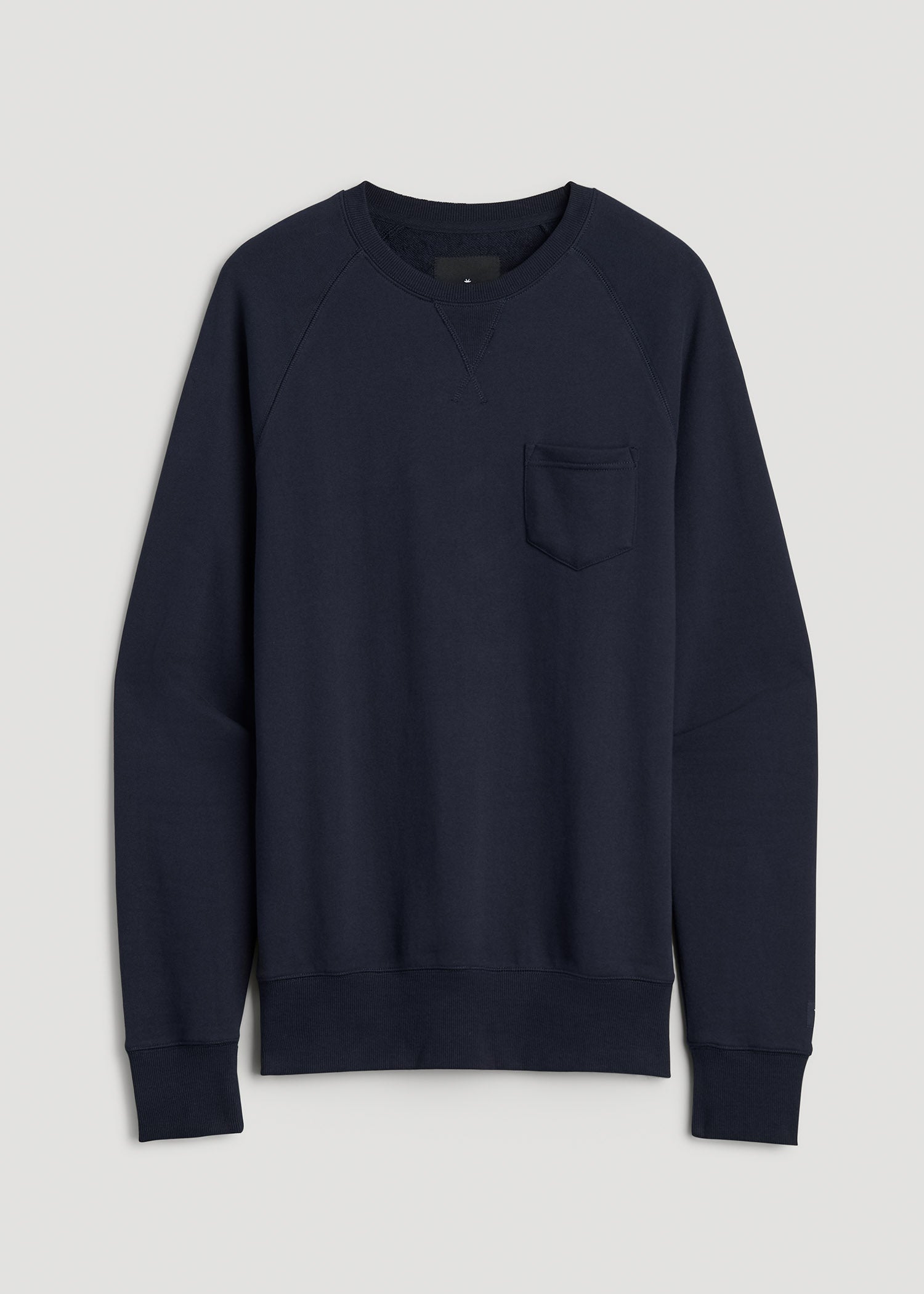 American Tall For Sale | Wearever 2.0 French Terry Crewneck Sweatshirt for Tall Men in Evening Blue