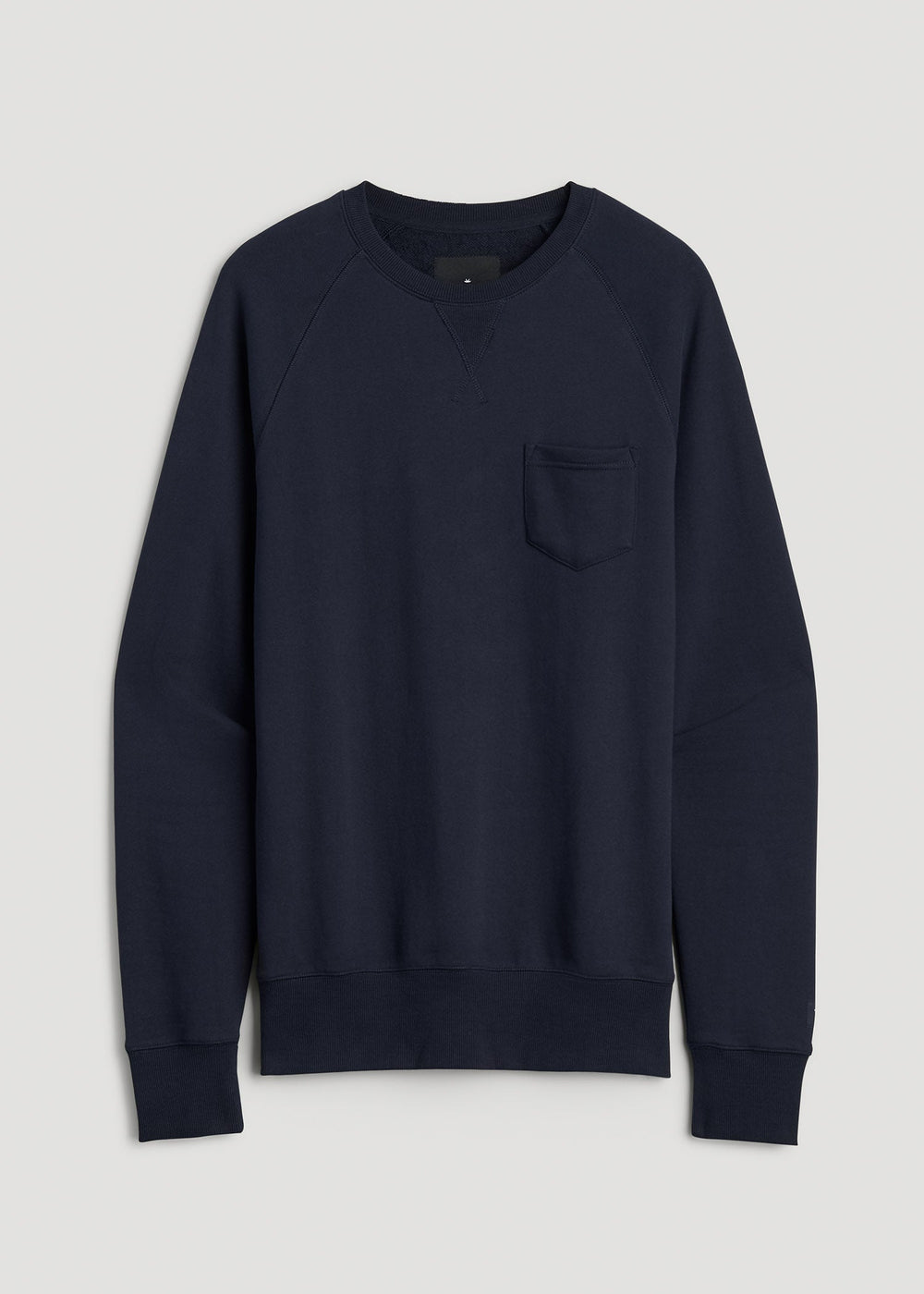 American Tall For Sale | Wearever 2.0 French Terry Crewneck Sweatshirt for Tall Men in Evening Blue