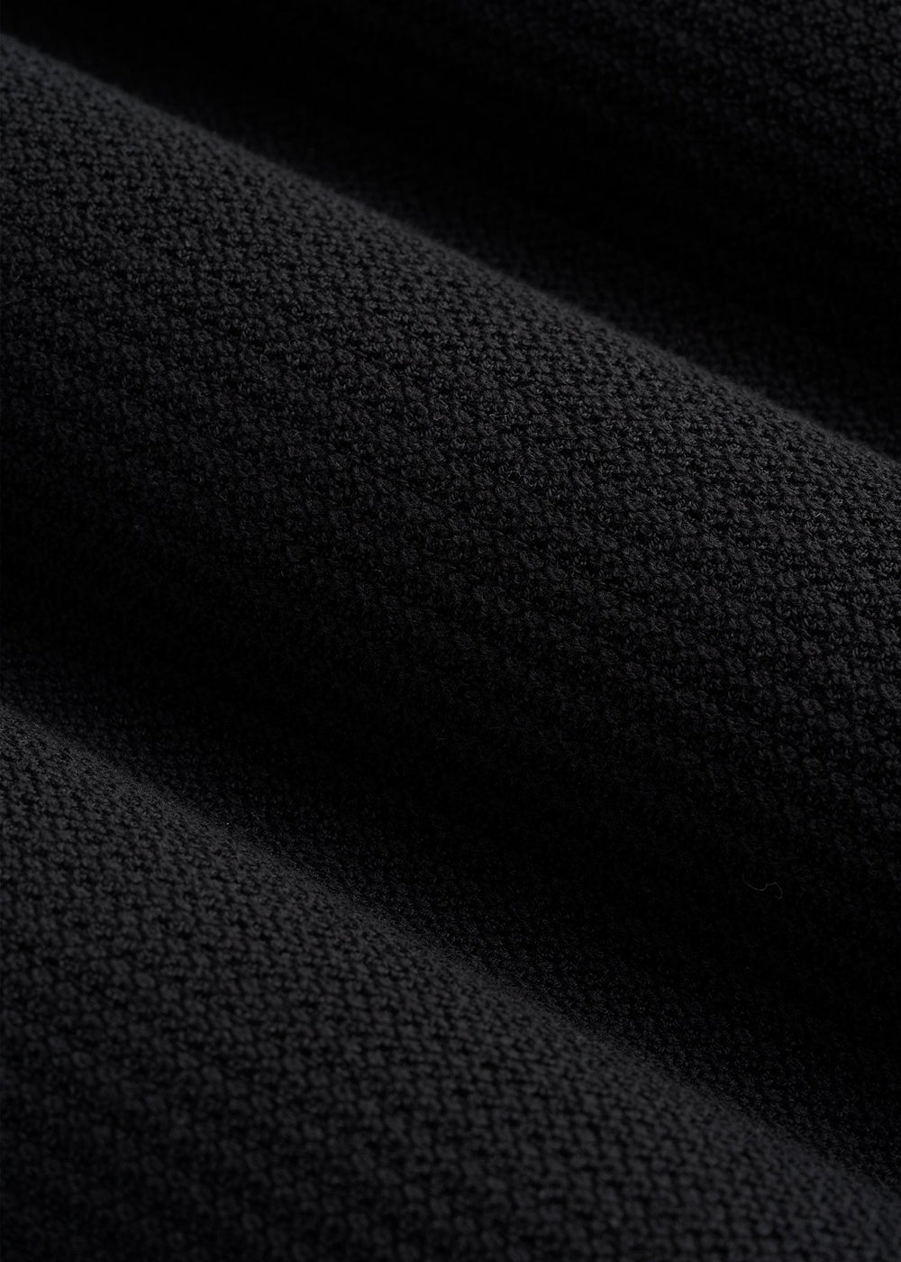 American Tall For Sale | Braided Knit Sweater Polo for Tall Men in Black
