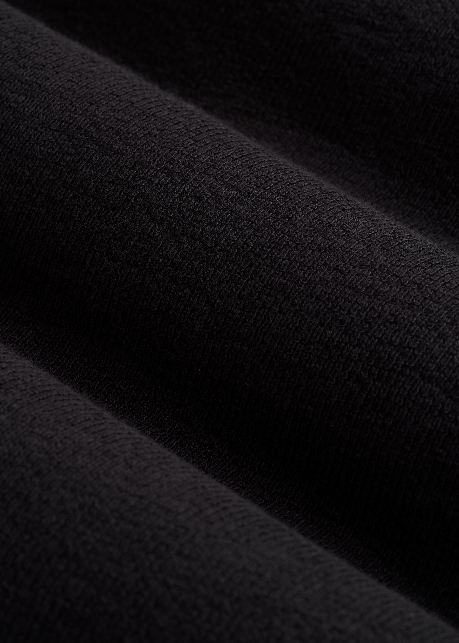American Tall Sale | Terry Cotton Polo Cardigan for Tall Men in Black