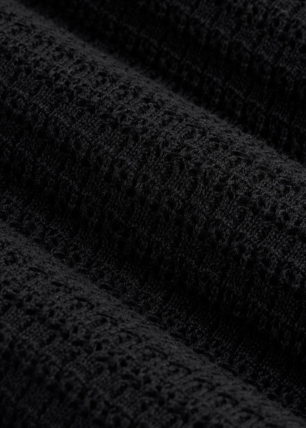 American Tall Sale | Short Sleeve Crochet Polo Cardigan for Tall Men in Black