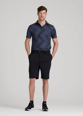 American Tall Online Shop | Golf Performance Polo Shirt for Tall Men in Future Dusk Chevron