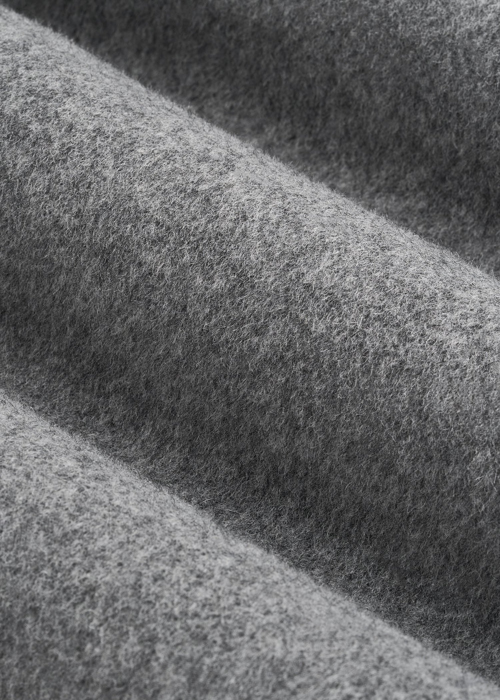American Tall Outlet | Wool Coat for Tall Men in Mid Grey Mix