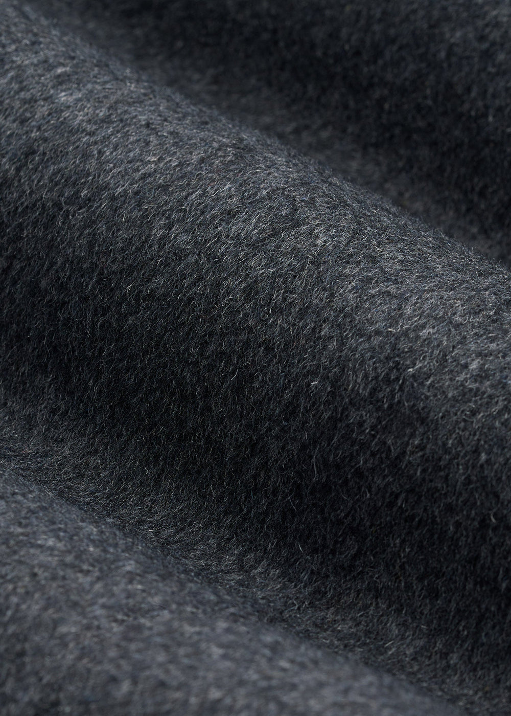 American Tall Online Shop | Double-Breasted Wool Peacoat for Tall Men in Dark Grey Mix