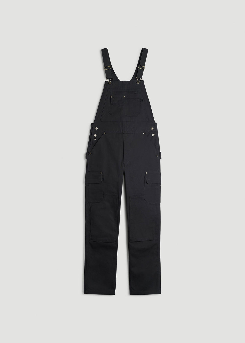 American Tall For Sale | LJ&S Canvas Bib Overalls for Tall Men in Black