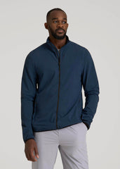 American Tall Online Shop | Softshell Jacket for Outdoor Training for Tall Men in Marine Navy