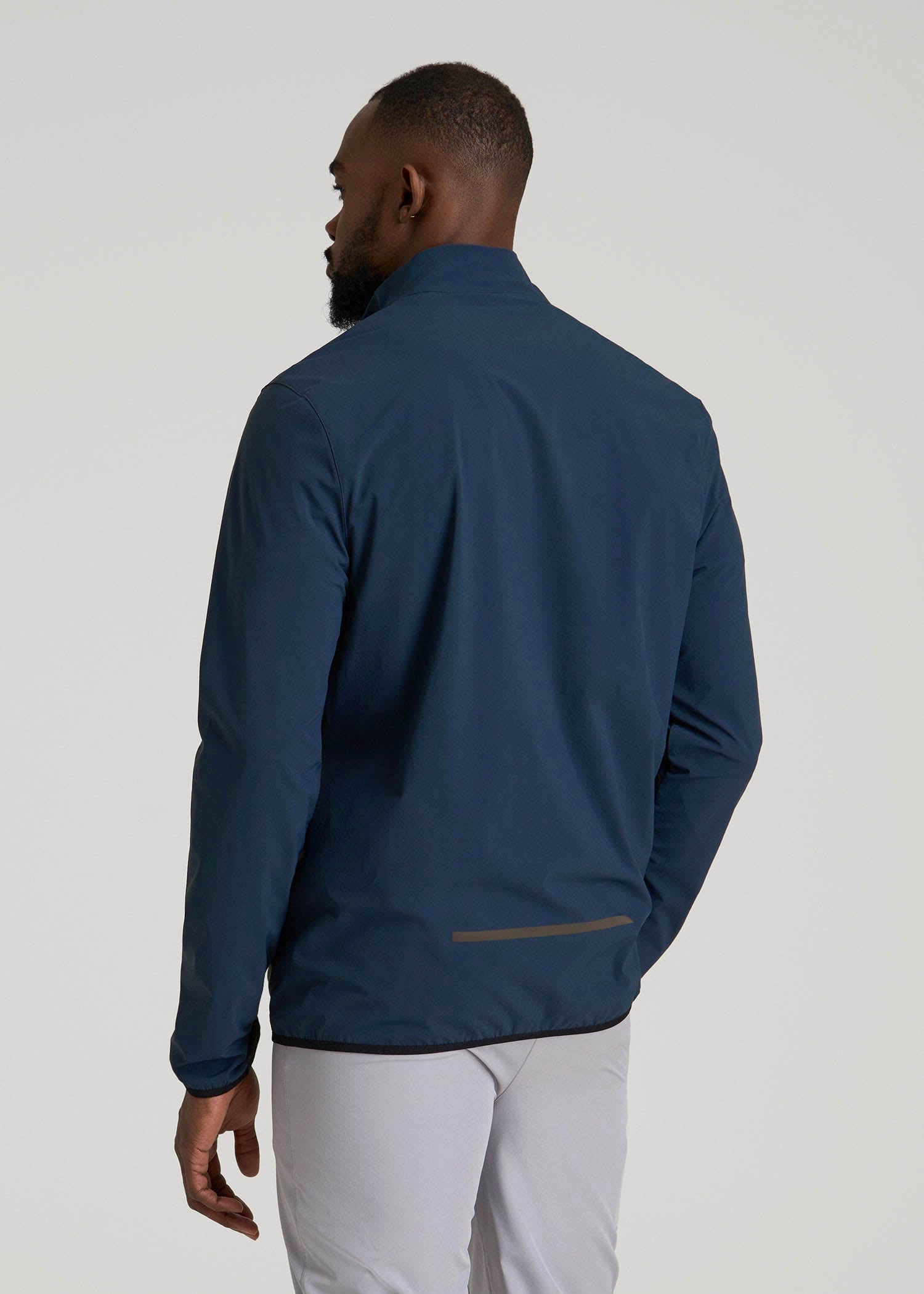 American Tall Online Shop | Softshell Jacket for Outdoor Training for Tall Men in Marine Navy
