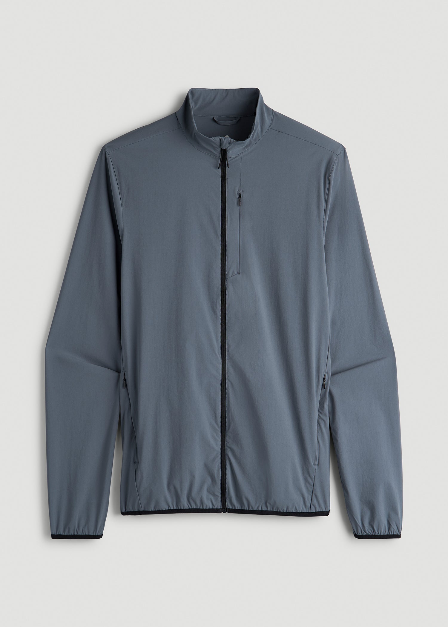 American Tall Outlet | Softshell Jacket for Outdoor Training for Tall Men in Smoky Blue