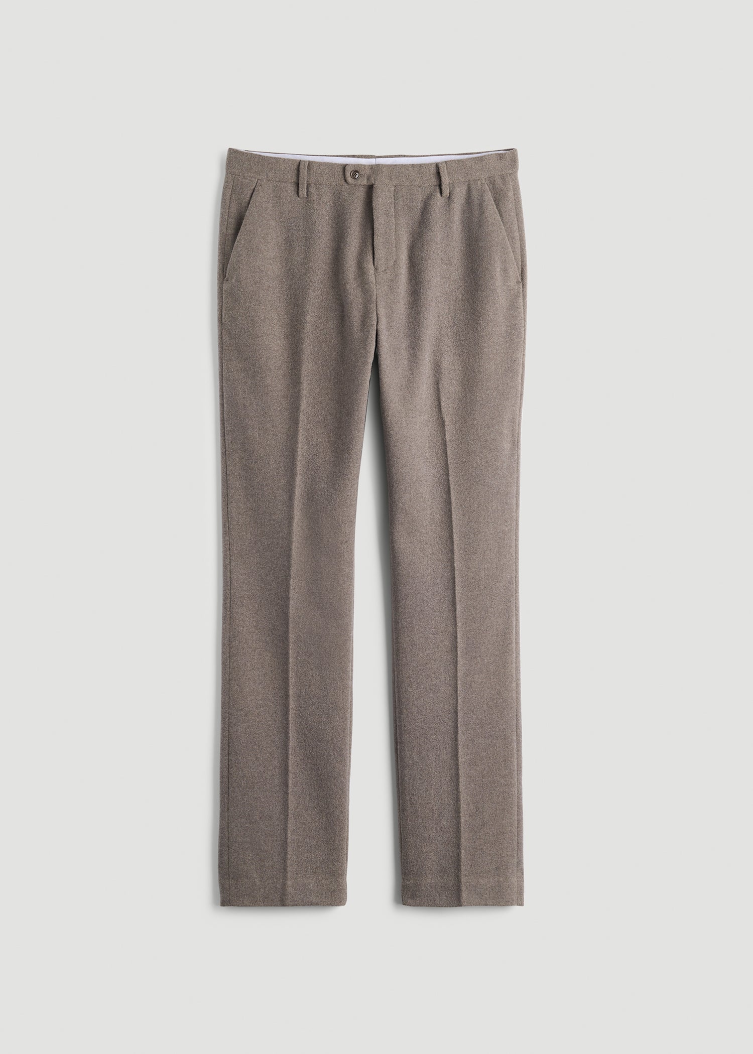 American Tall For Sale | Wool Blend Dress Pants for Tall Men in Taupe Mix