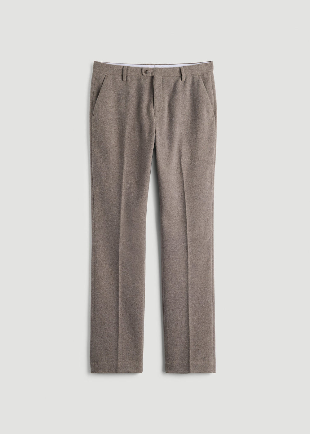 American Tall For Sale | Wool Blend Dress Pants for Tall Men in Taupe Mix