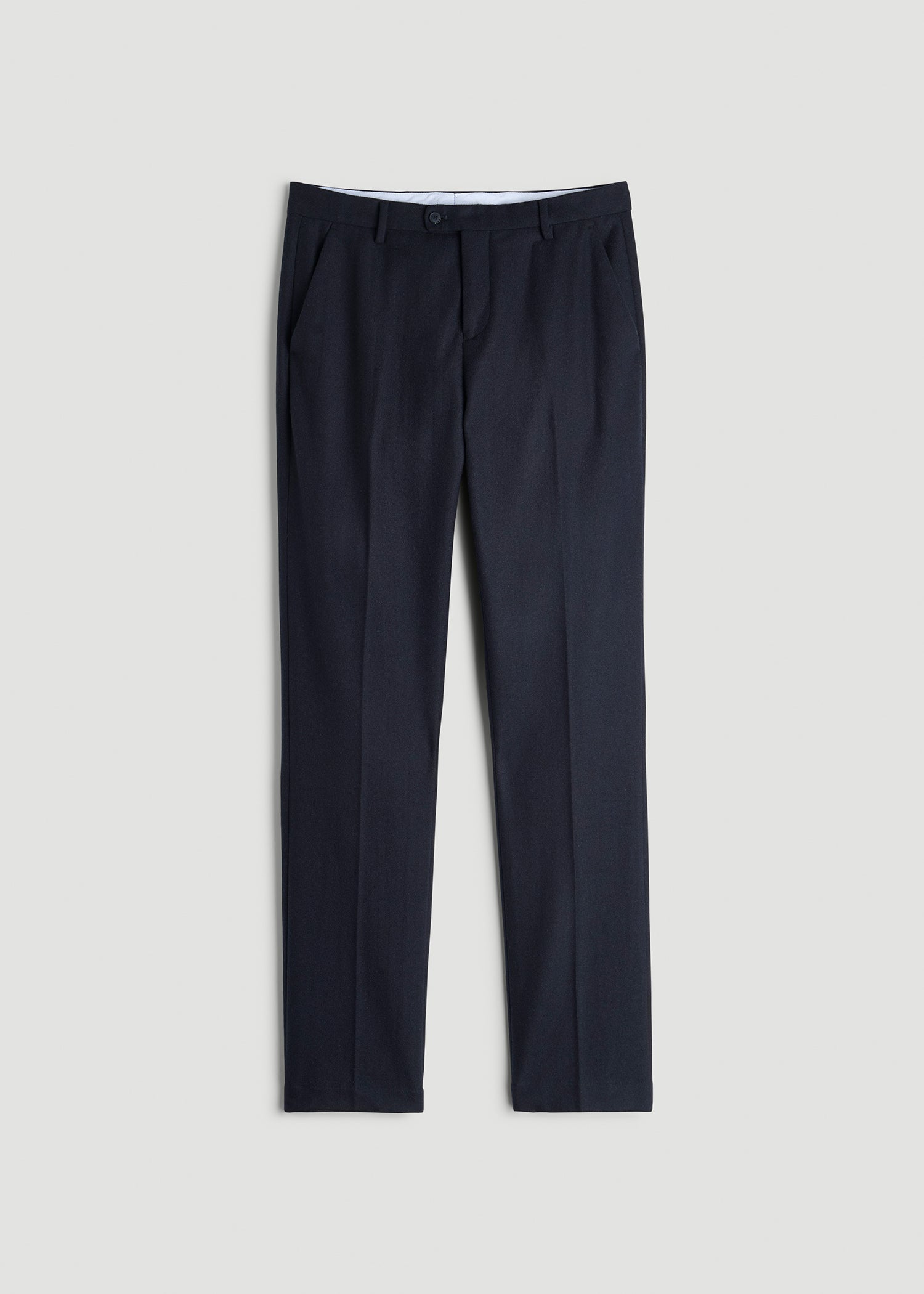 American Tall Online Shop | Wool Blend Dress Pants for Tall Men in Raven Blue