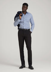 American Tall Online | TAPERED-FIT Stretch Dress Pants for Tall Men in Black
