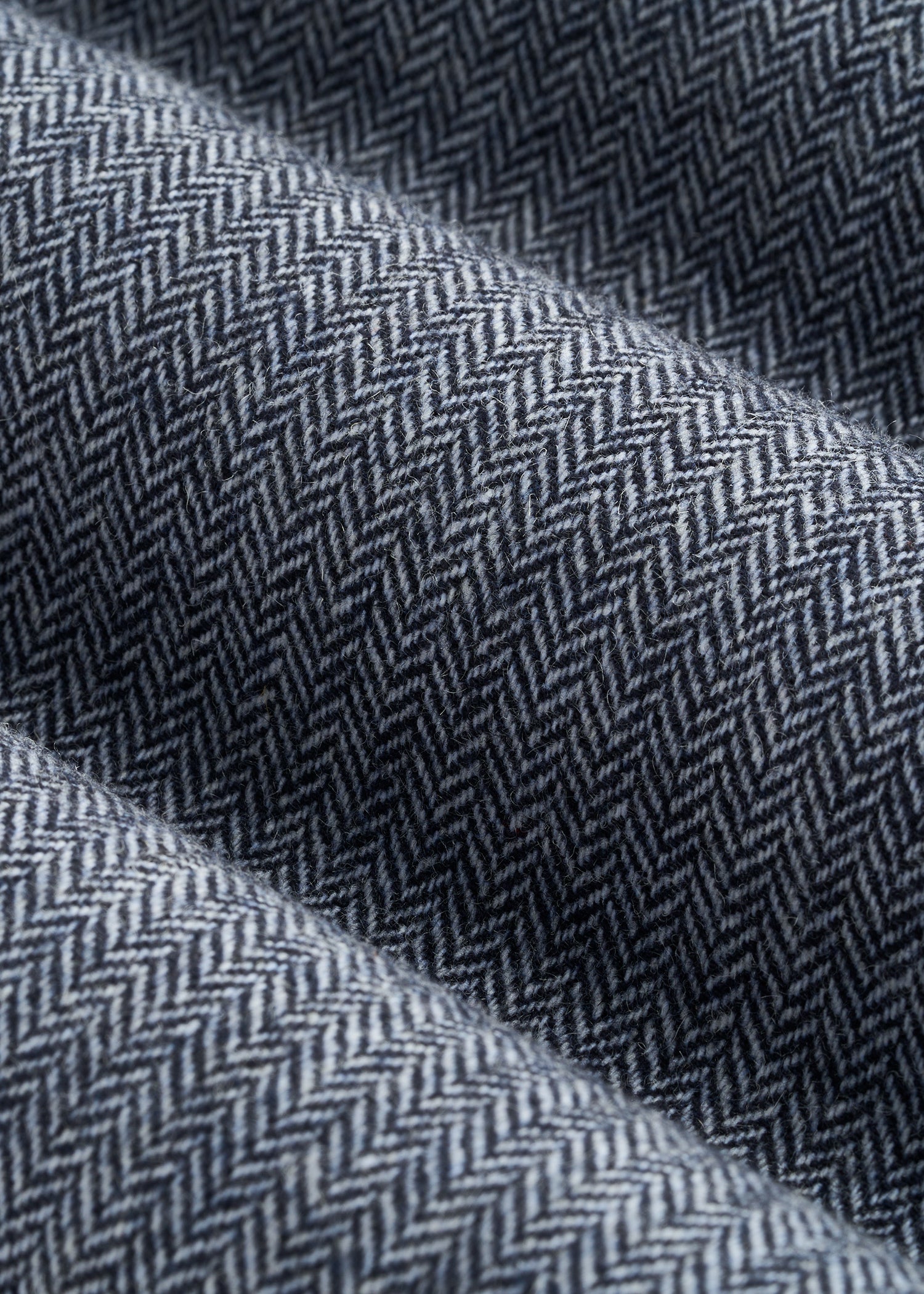 American Tall Discount | Wool Blend Blazer for Tall Men in Navy Herringbone