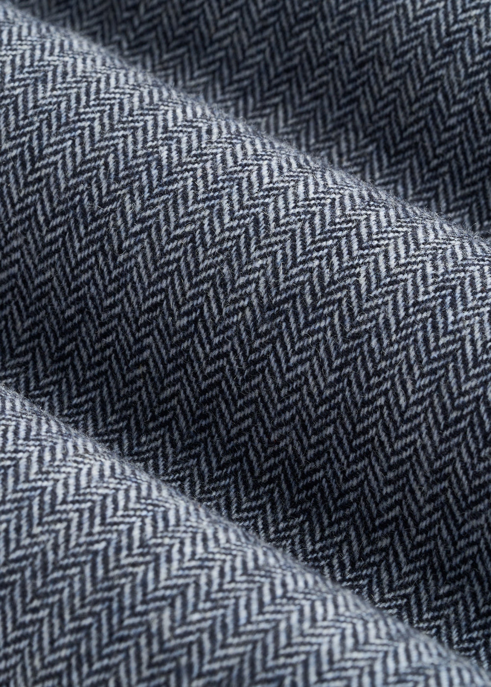 American Tall Discount | Wool Blend Blazer for Tall Men in Navy Herringbone