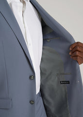 American Tall Sale | Suit Jacket for Tall Men in Blue Slate