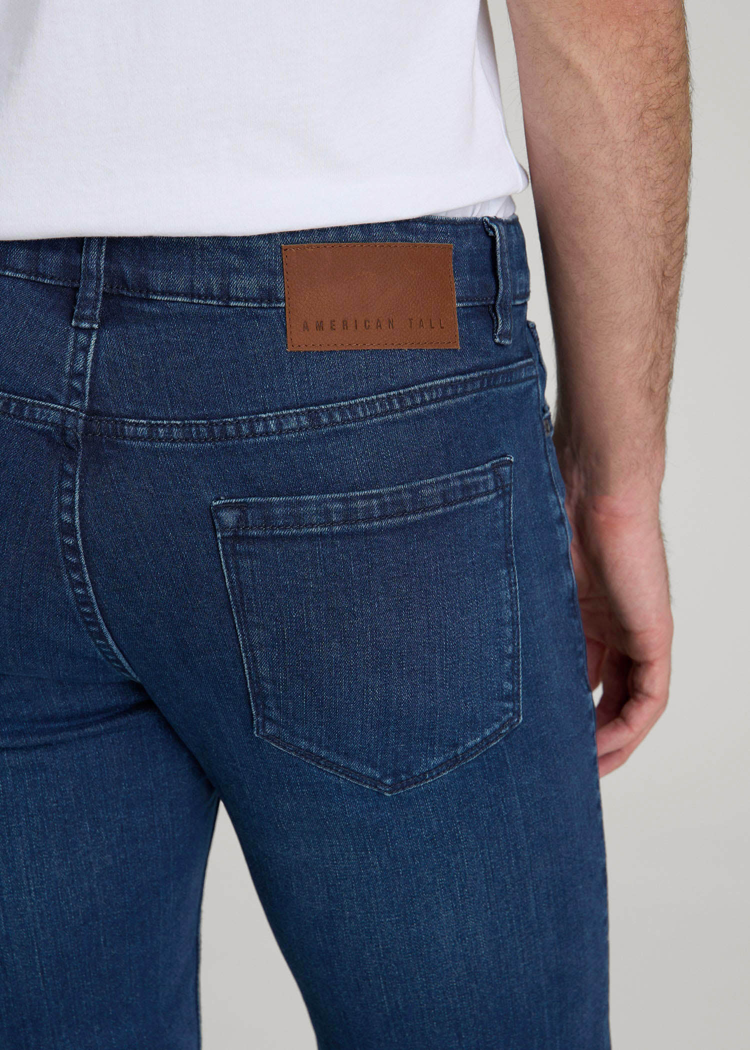 American Tall For Sale | Dylan Slim Fit Jeans for Tall Men in Atlantic Blue