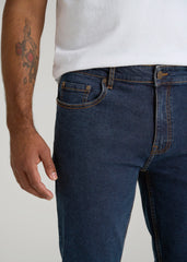 American Tall Discount | A.T. Basics Men's Dylan Slim Fit Jeans for Tall Men in Charged Blue