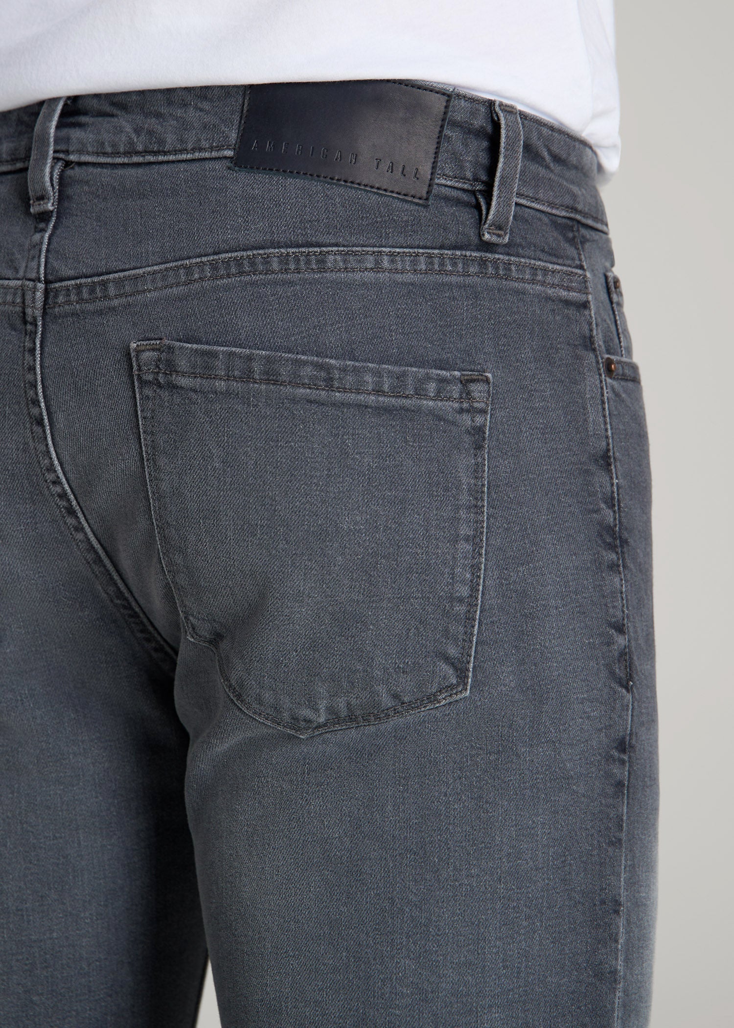 American Tall Online | Americana Collection Dylan Slim Fit Jeans For Tall Men in Wolf Grey