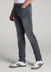 American Tall Online | Americana Collection Dylan Slim Fit Jeans For Tall Men in Wolf Grey
