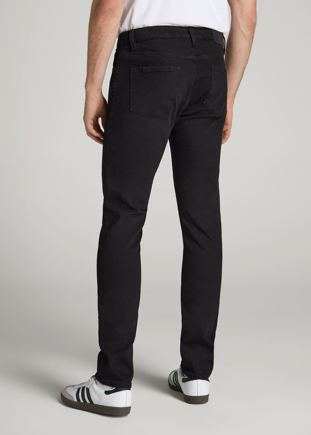 American Tall Sale | Americana Collection Dylan Slim Fit Jeans For Tall Men in Lark Black