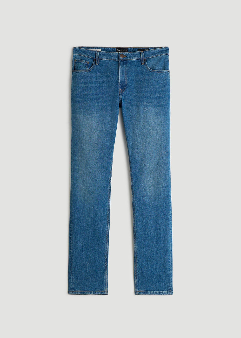 American Tall Outlet | Americana Collection Carman Tapered Fit Jeans For Tall Men in Sail Blue