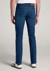 American Tall For Sale | Americana Collection Carman Tapered Fit Jeans For Tall Men in Crown Blue