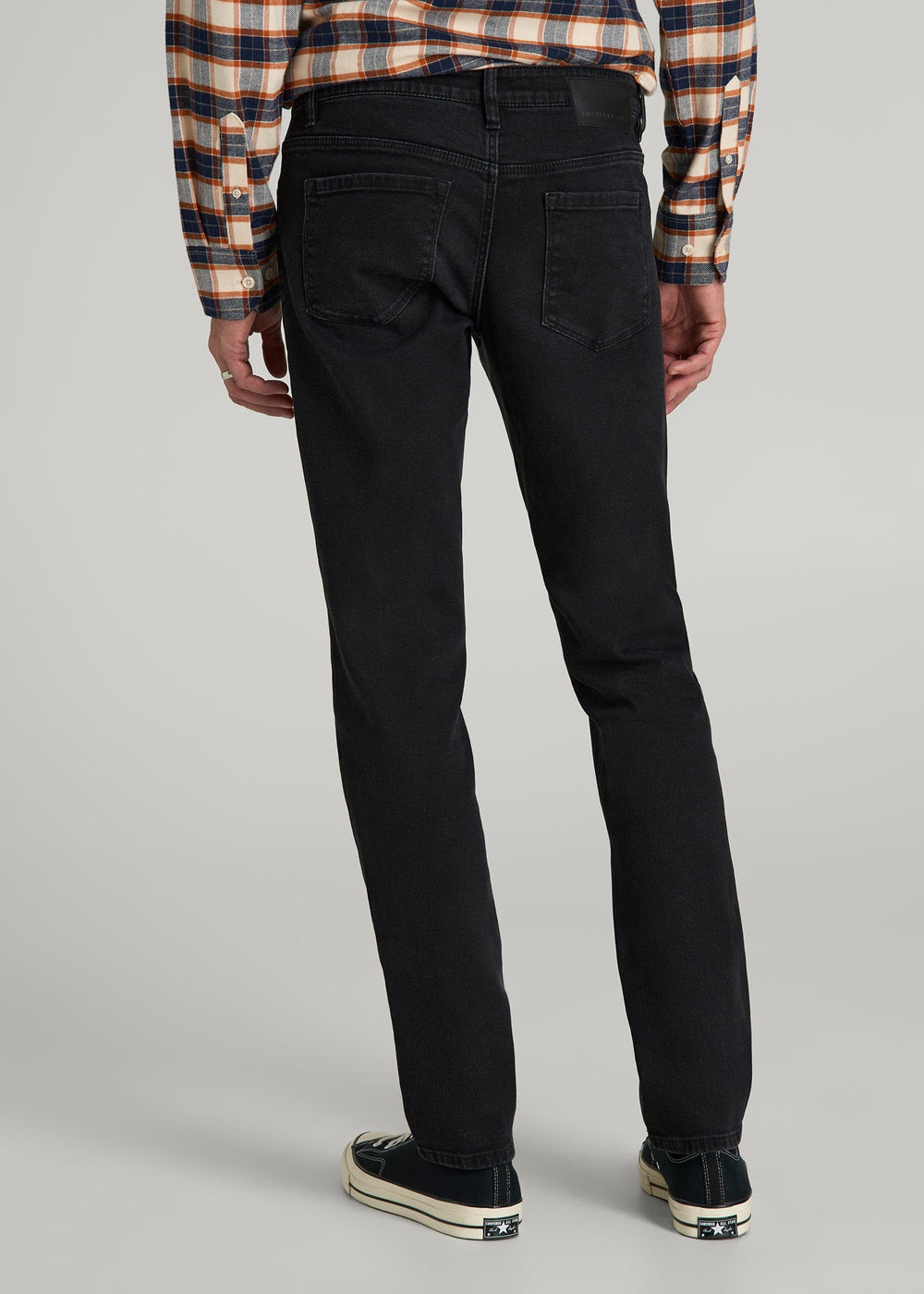 American Tall Online Shop | Carman TAPERED Jeans for Tall Men in Onyx Black Wash