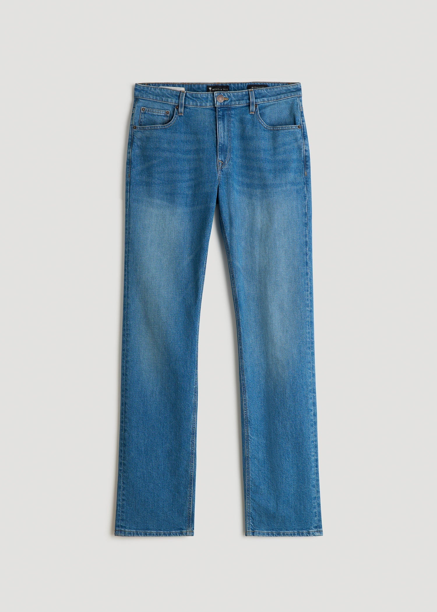 American Tall Discount | Americana Collection J1 Straight Fit Jeans For Tall Men in Sail Blue