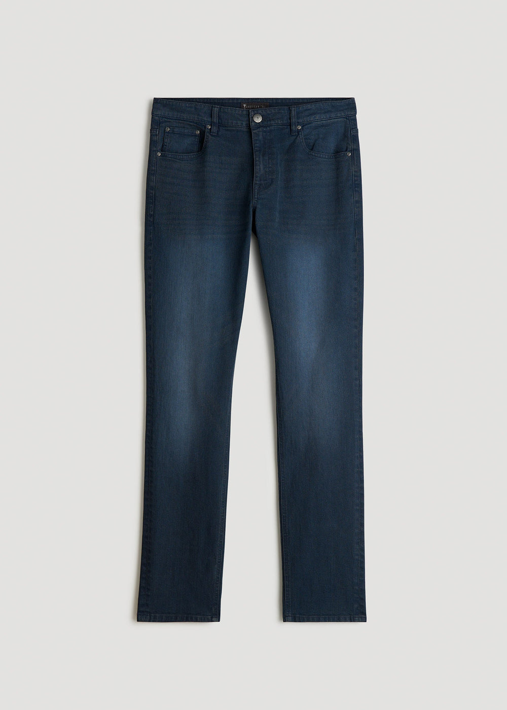 American Tall Sale | Carman TAPERED Jeans for Tall Men in Faded Blue Black