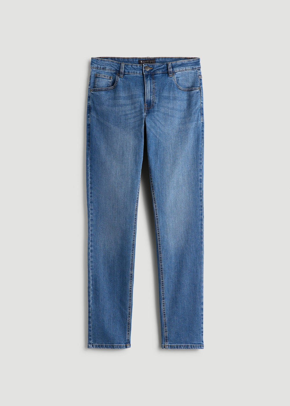 American Tall For Sale | Carman TAPERED Jeans for Tall Men in Classic Mid Blue