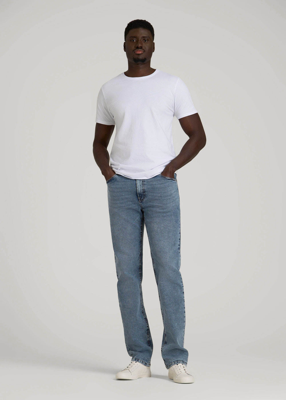 American Tall Online | J1 STRAIGHT LEG Jeans for Tall Men in Vintage Faded Blue