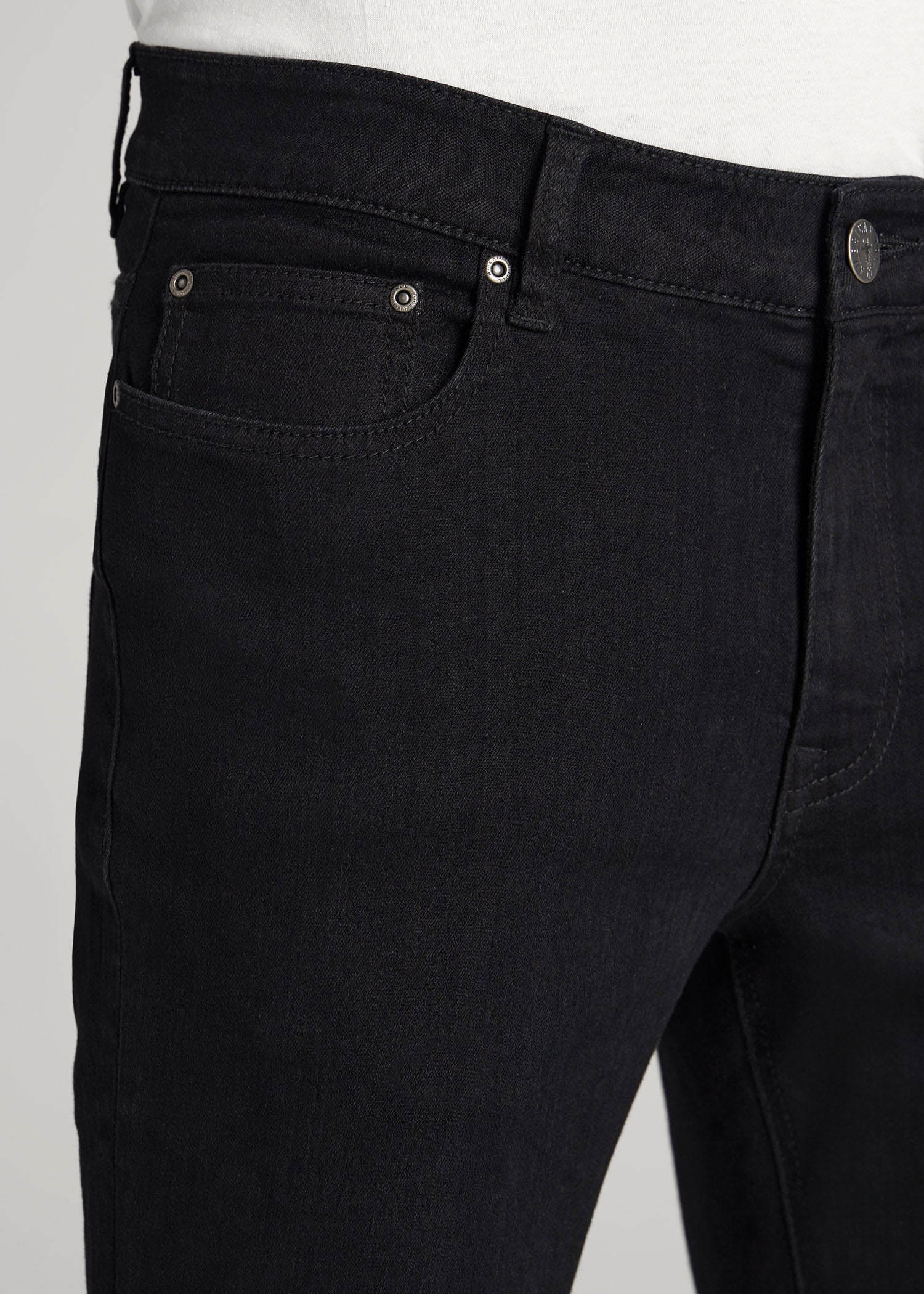 American Tall Sale | Dylan Slim Fit Jeans for Tall Men in Black