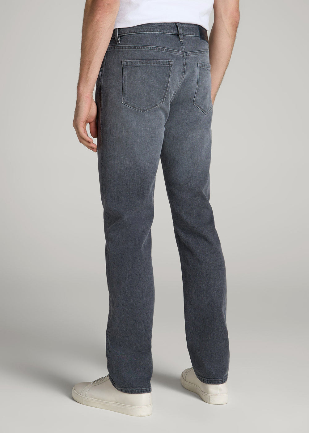 American Tall For Sale | Americana Collection J1 Straight Fit Jeans For Tall Men in Wolf Grey
