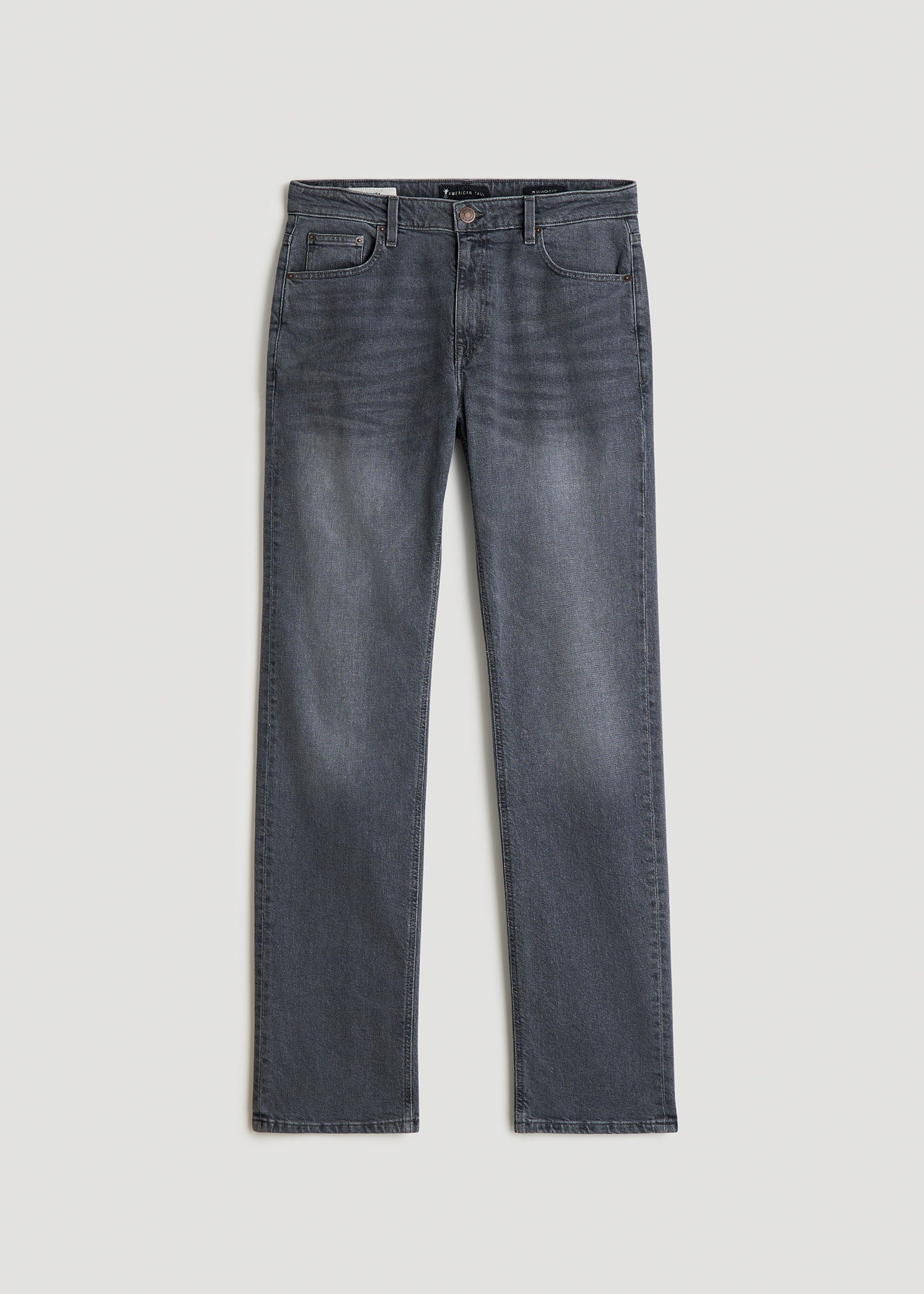 American Tall For Sale | Americana Collection J1 Straight Fit Jeans For Tall Men in Wolf Grey