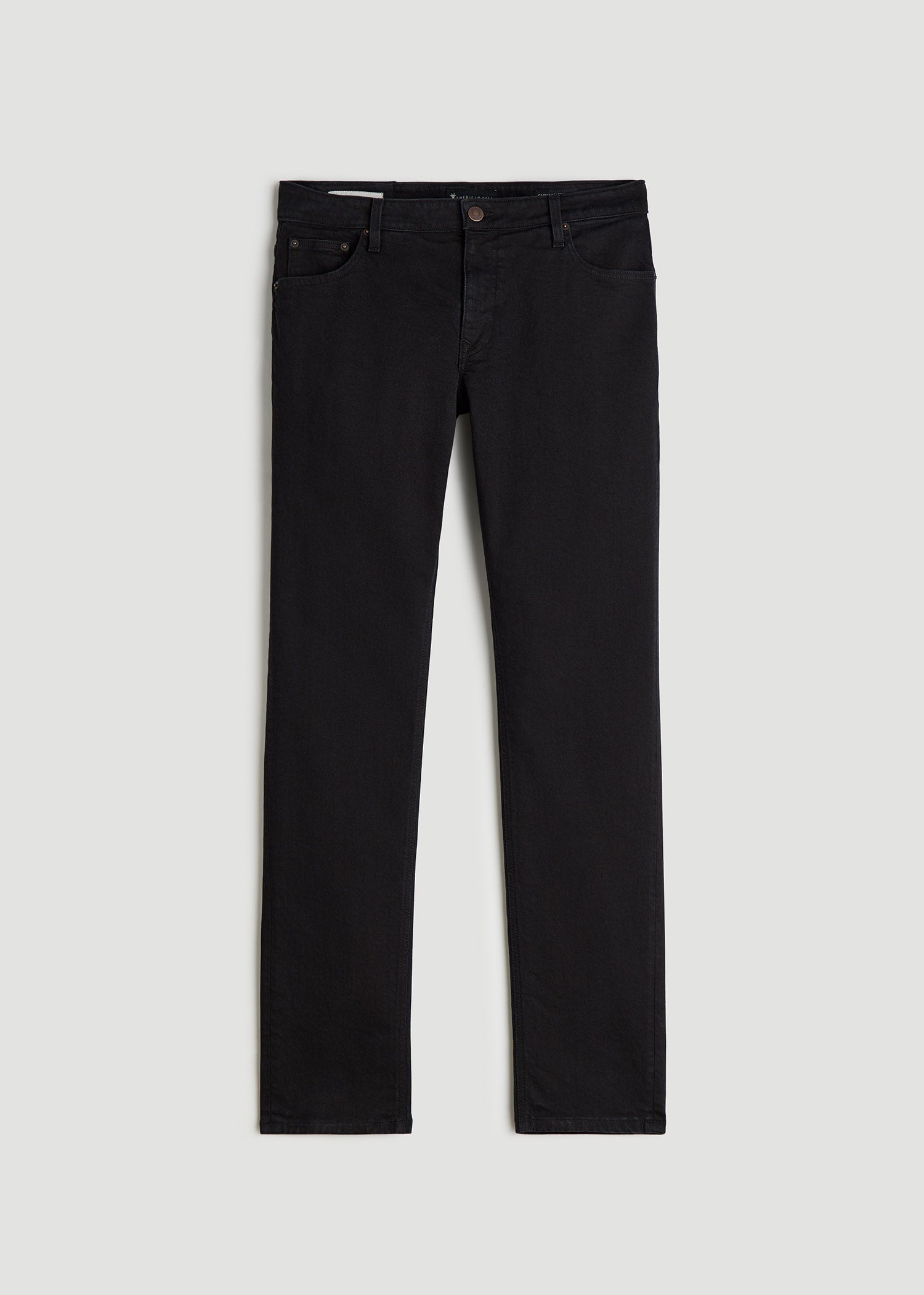 American Tall Online Shop | Americana Collection Carman Tapered Fit Jeans For Tall Men in Lark Black
