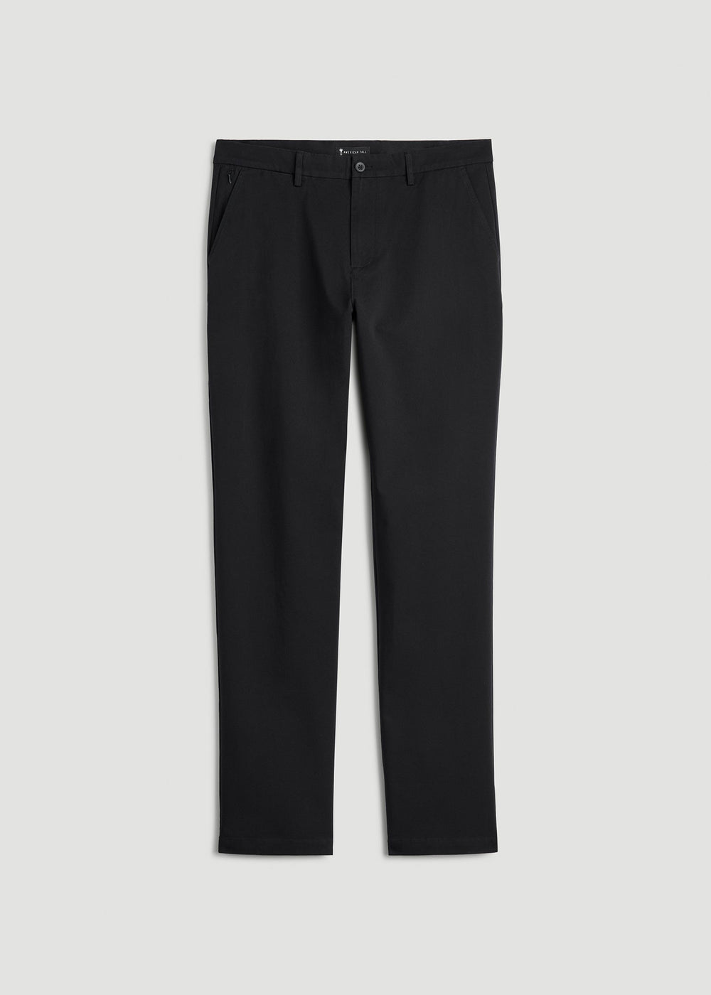American Tall Discount | 4 Way Stretch Commuter RELAXED Chino Pants for Tall Men in Black