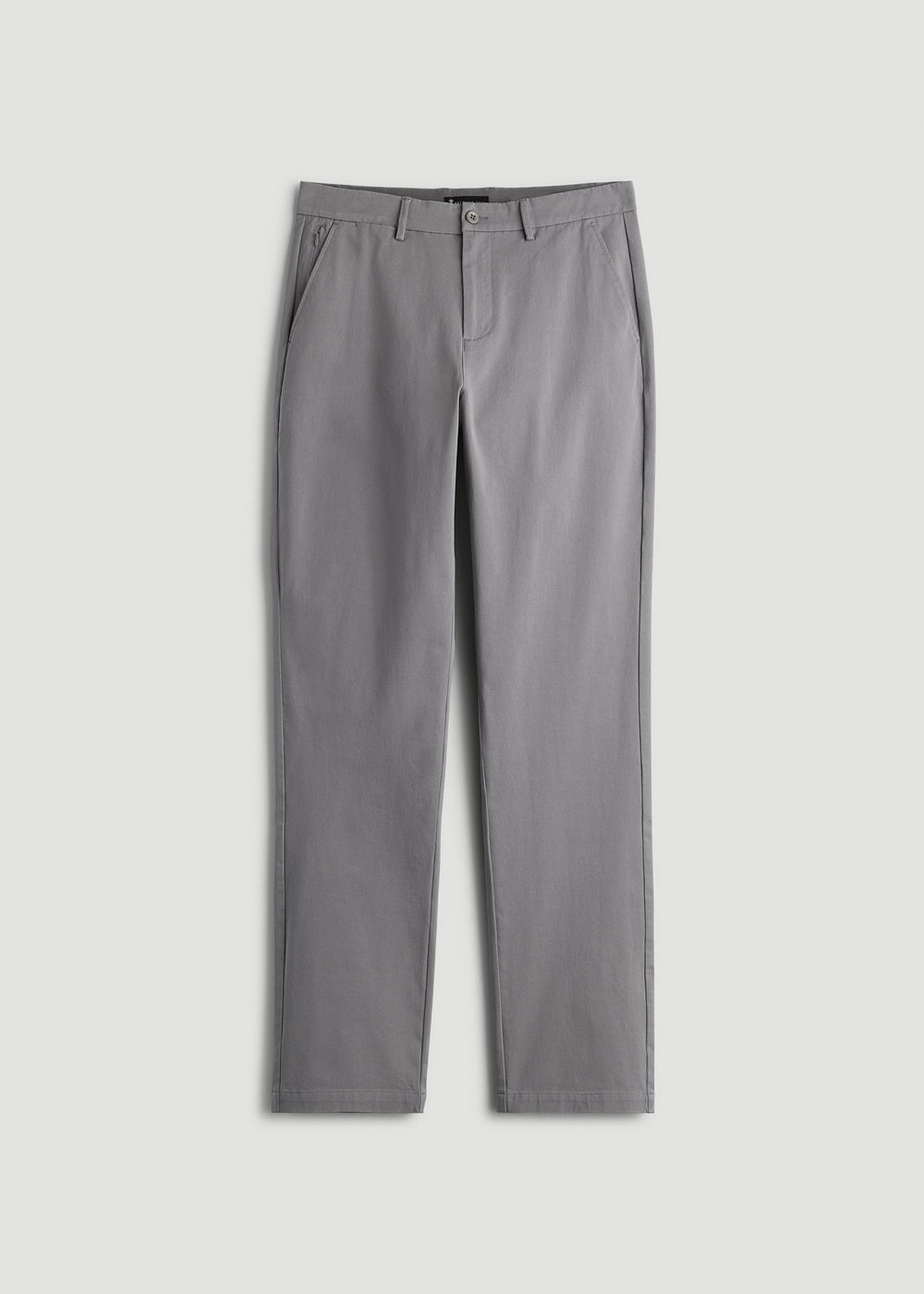 American Tall For Sale | 4-Way Stretch Commuter Straight Chino Pants for Tall Men in Pebble Grey