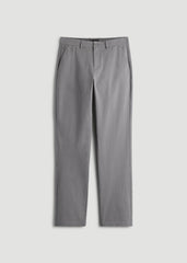American Tall For Sale | 4-Way Stretch Commuter Straight Chino Pants for Tall Men in Pebble Grey