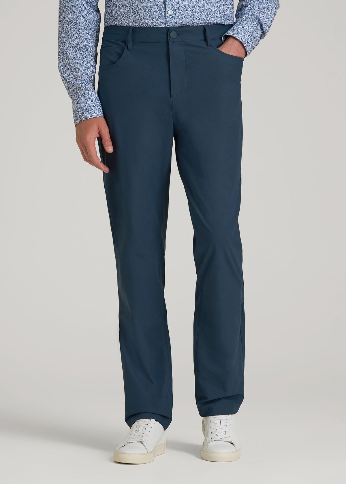 American Tall Online | Traveler Pant 2.0 for Tall Men in Navy Blue