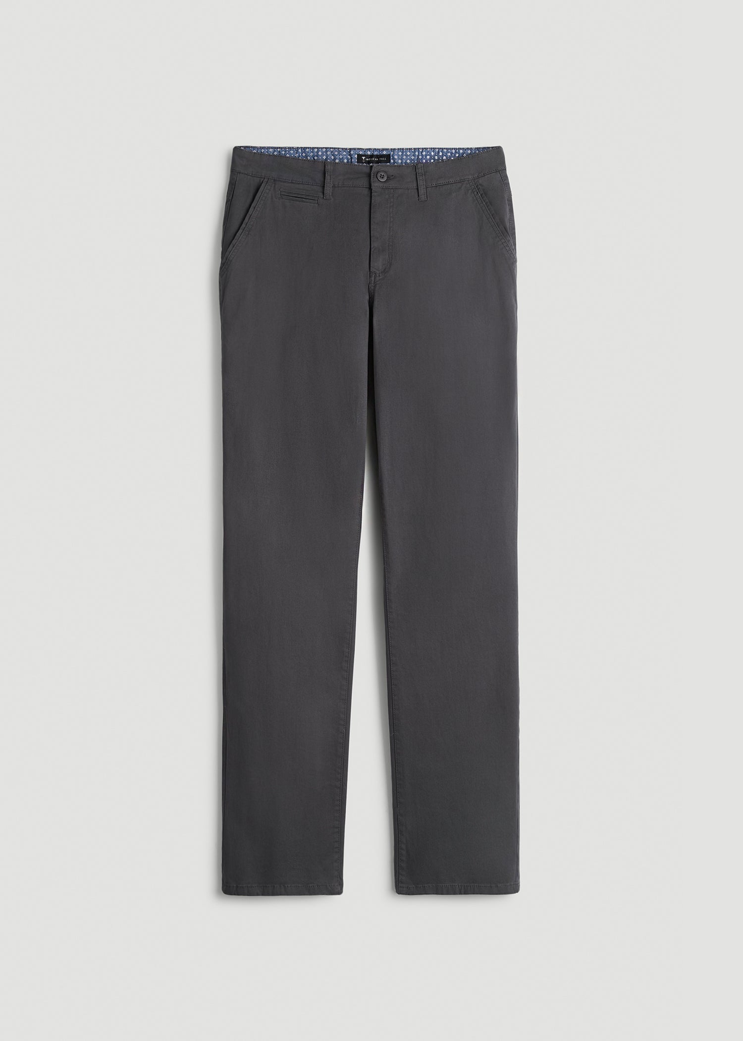 American Tall For Sale | Mason RELAXED Chinos for Tall Men in Iron Grey