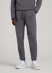 American Tall Online | Tech Motion Fleece Joggers for Tall Men in Iron Grey