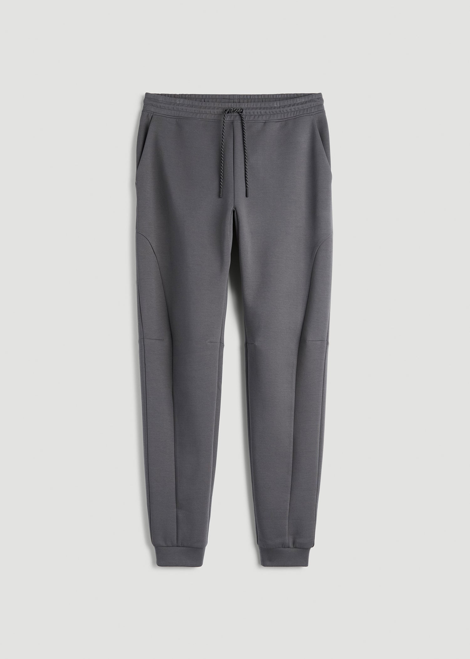 American Tall Online | Tech Motion Fleece Joggers for Tall Men in Iron Grey