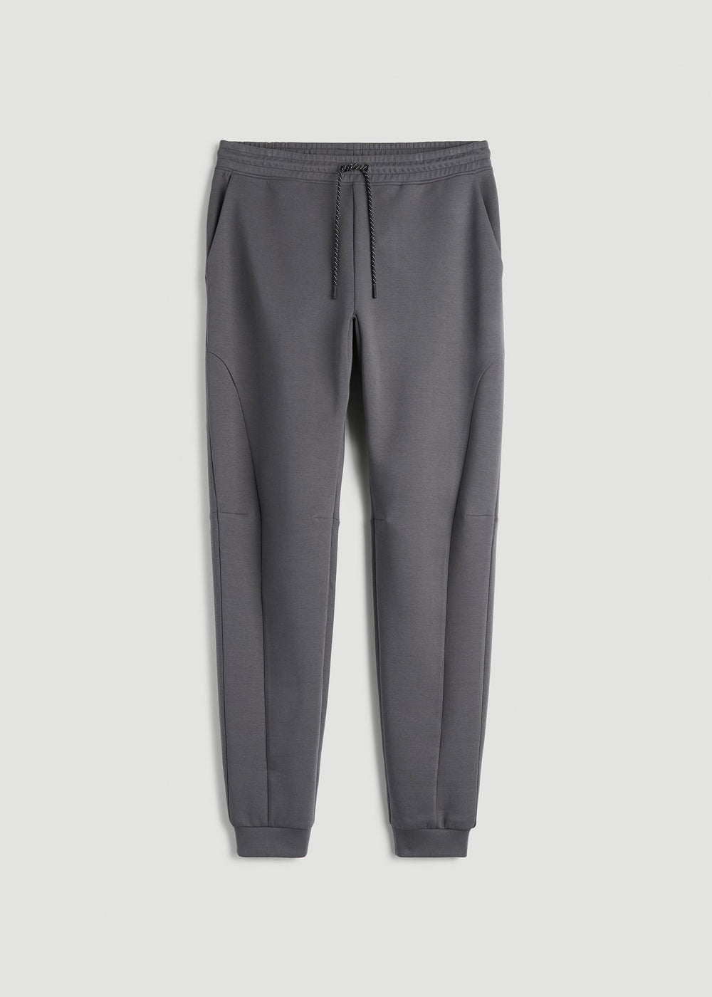American Tall Online | Tech Motion Fleece Joggers for Tall Men in Iron Grey