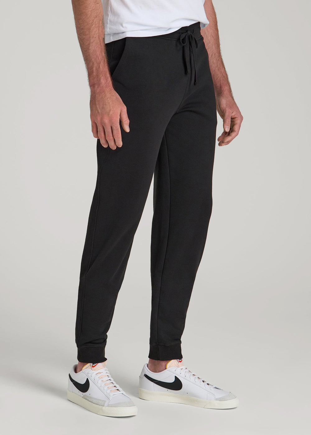 American Tall Sale | Wearever 2.0 Fleece Joggers for Tall Men in Black
