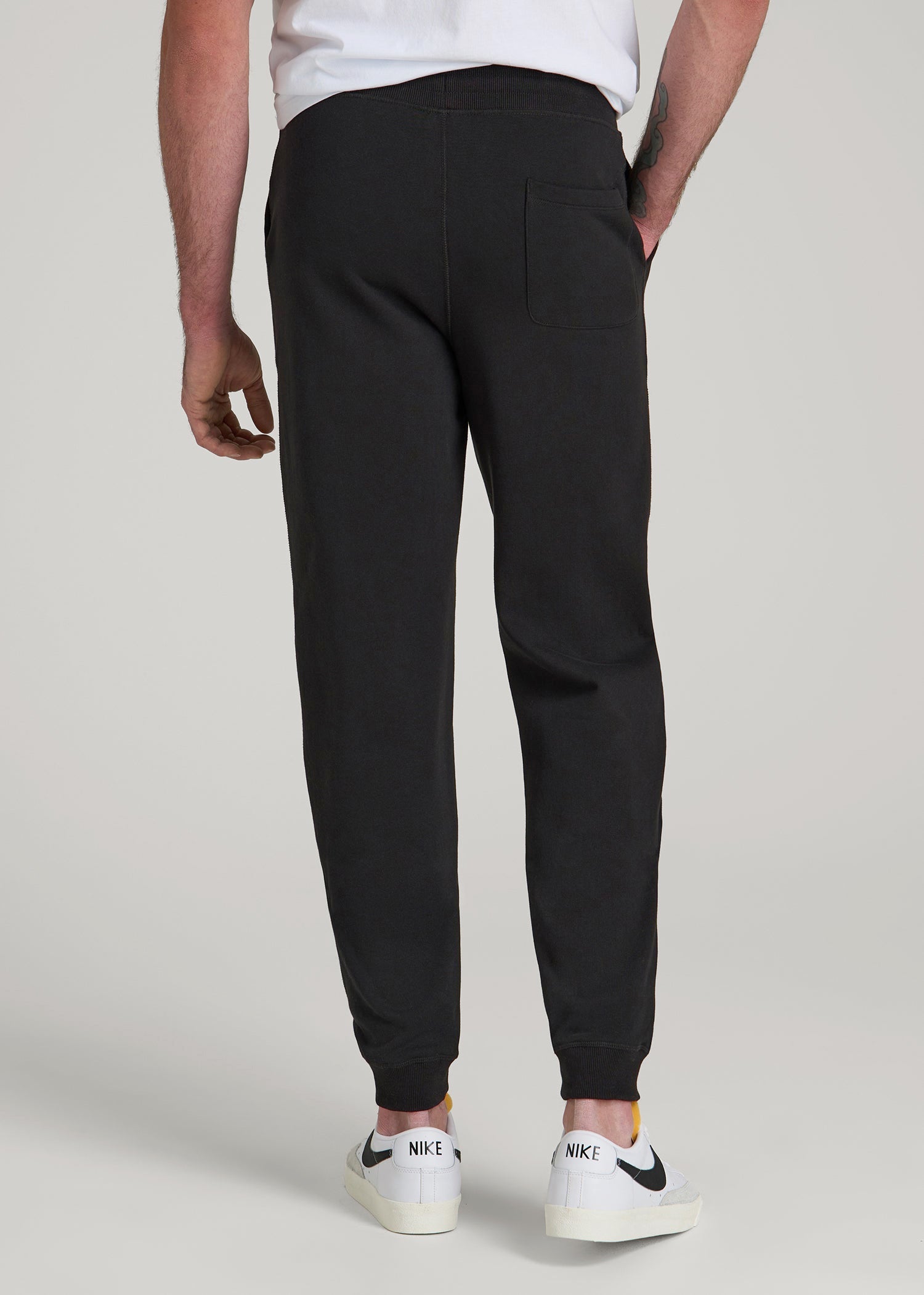 American Tall Sale | Wearever 2.0 Fleece Joggers for Tall Men in Black