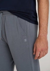 American Tall Online | Sleep Joggers for Tall Men in Smoky Blue