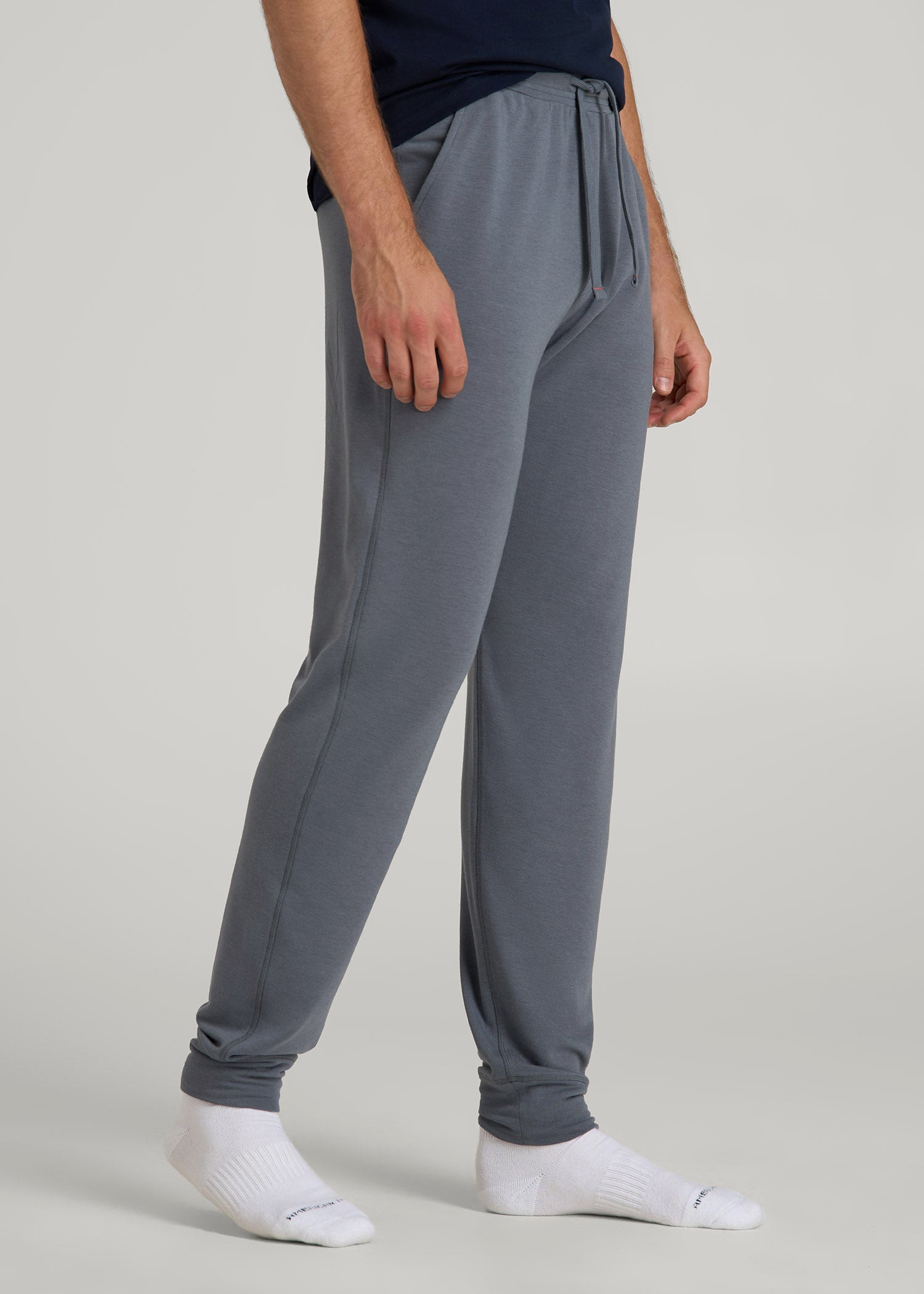 American Tall Online | Sleep Joggers for Tall Men in Smoky Blue