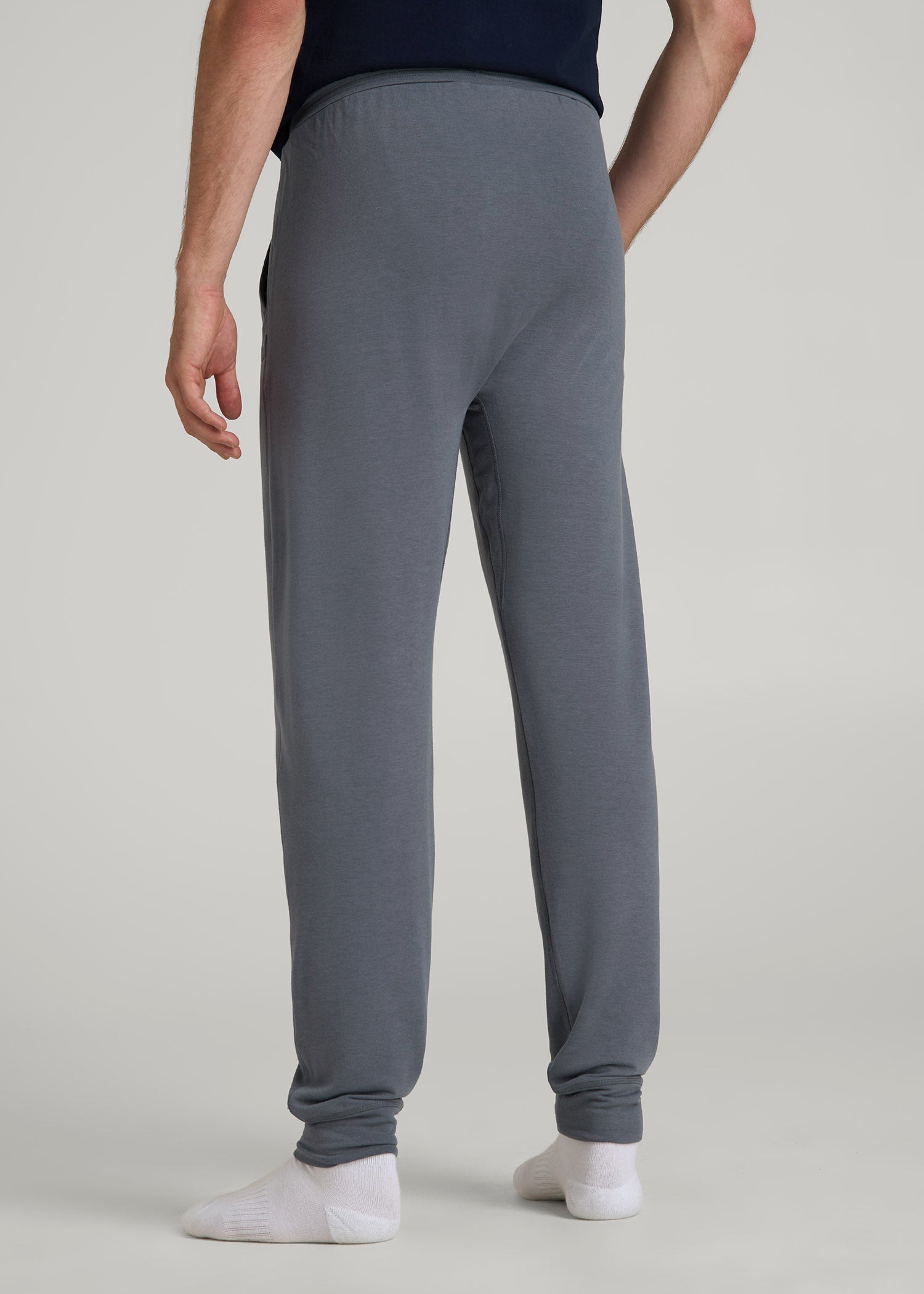 American Tall Online | Sleep Joggers for Tall Men in Smoky Blue