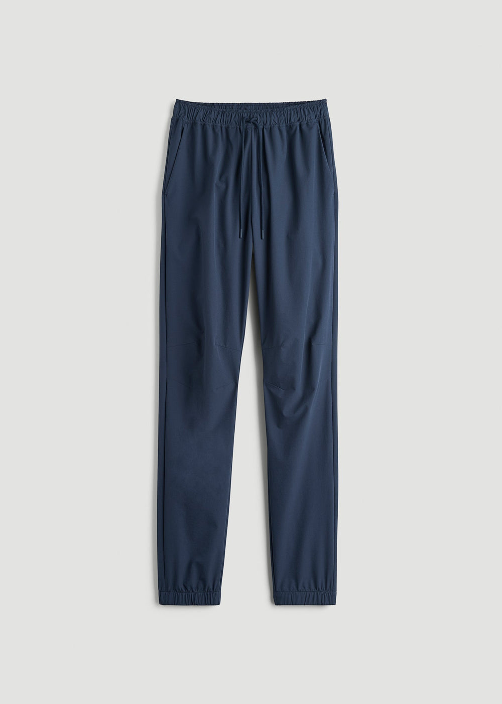 American Tall Sale | Flex Nylon Joggers for Tall Men in Navy Blue
