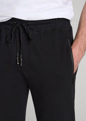 American Tall Outlet | Wearever French Terry Joggers for Tall Men in Black